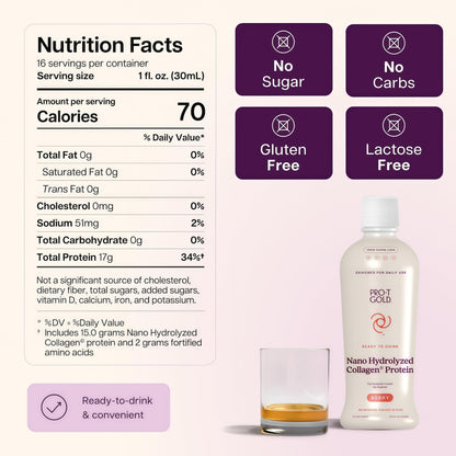 ProT Gold Liquid Collagen Protein