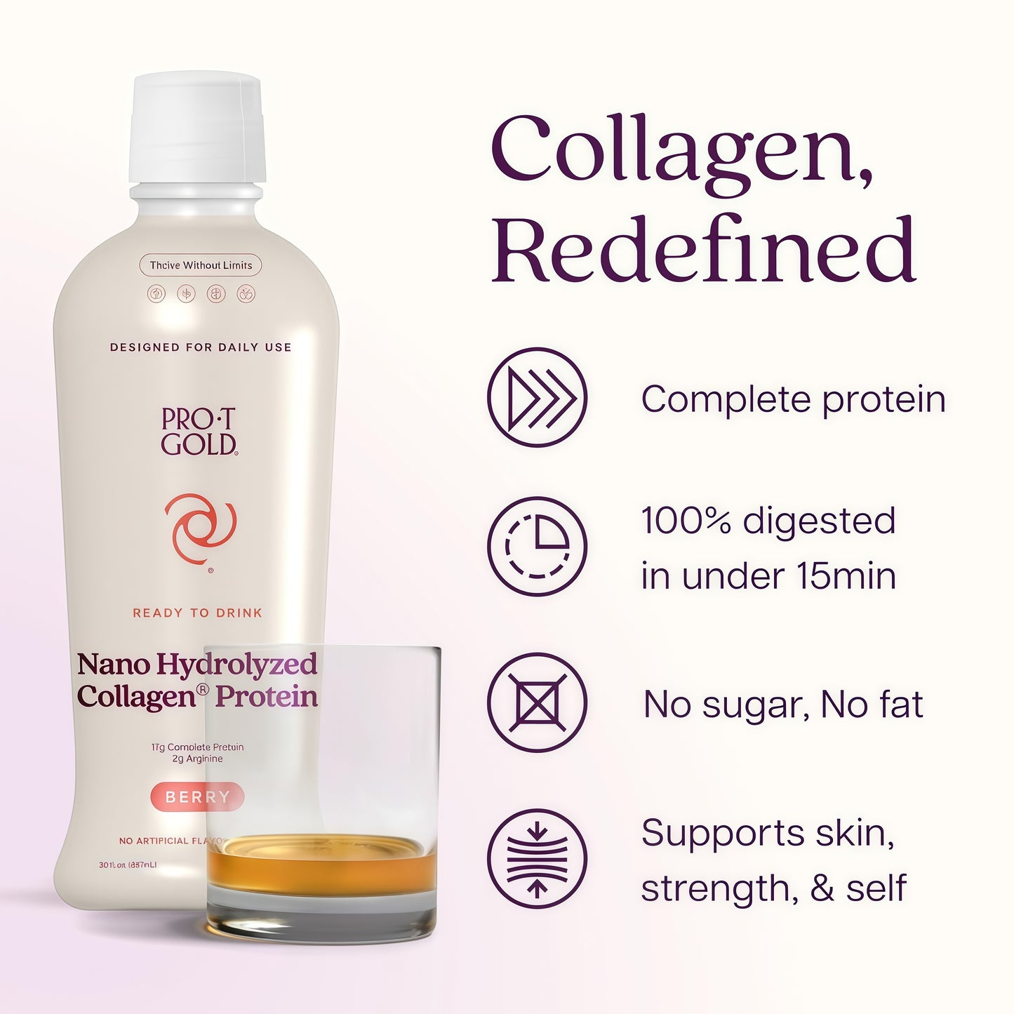 ProT Gold Liquid Collagen Protein